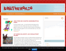 Tablet Screenshot of kartinchen.de